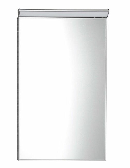 AQUALINE BORA zrcadlo v rámu 400x600mm s LED