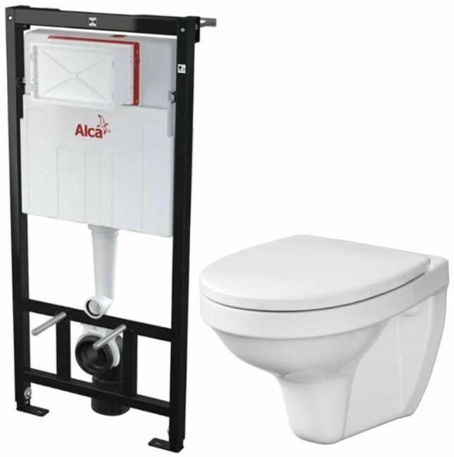 ALCADRAIN Sádromodul předstěnový instalační systém bez tlačítka + WC