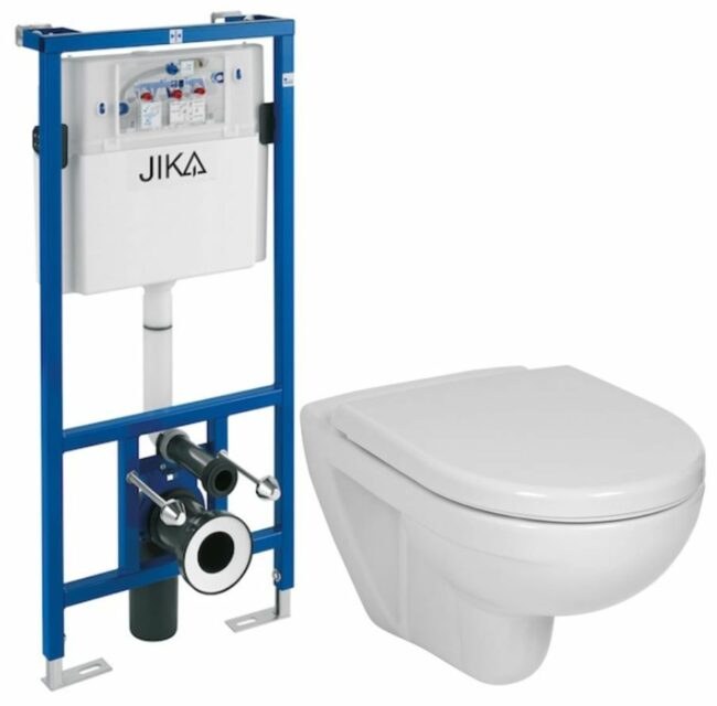 předstěnový instalační systém bez tlačítka + WC JIKA
