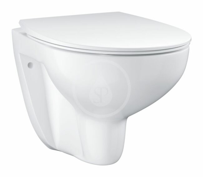 GROHE Bau Ceramic Závěsné WC se sedátkem Slim