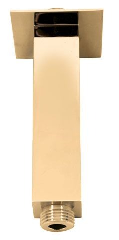 SLEZAK-RAV Držák stropní pro hlavovou sprchu 12 cm zlato