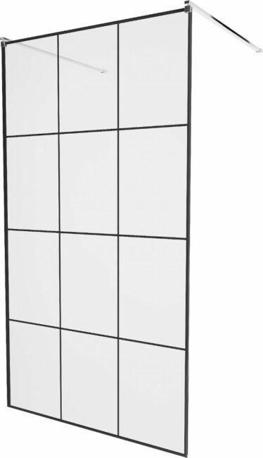 MEXEN/S KIOTO samostatně stojící sprchová zástěna 100 x 200
