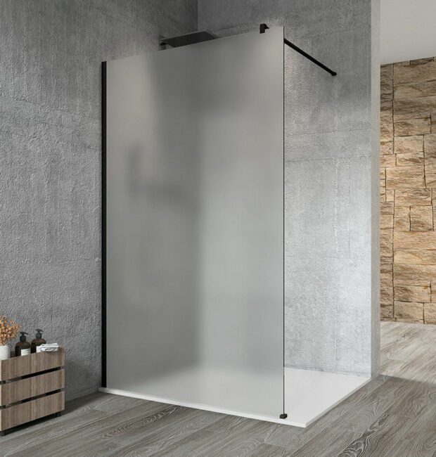 GELCO VARIO BLACK jednodílná sprchová zástěna k instalaci ke