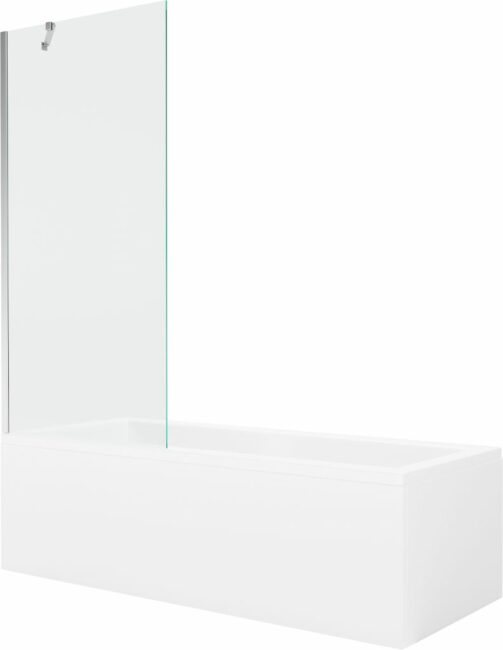 MEXEN/S Cubik obdélníková vana 160 x 70 cm s panelem