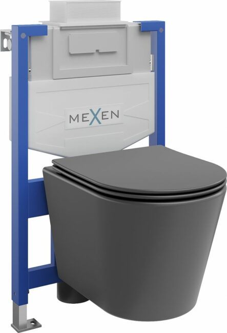 MEXEN/S WC předstěnová instalační sada Fenix XS-U s mísou WC