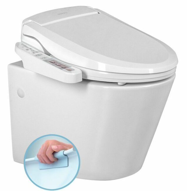 SAPHO PACO závěsné WC s elektronickým bidetem