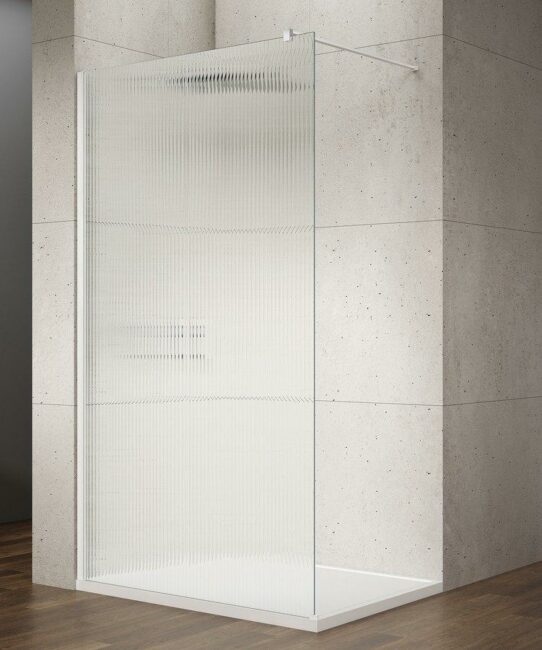 GELCO VARIO WHITE jednodílná sprchová zástěna k instalaci ke