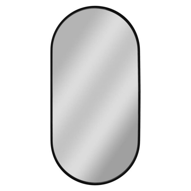 HOPA Zrcadlo bez osvětlení BRANDIS BLACK Rozměr A 50
