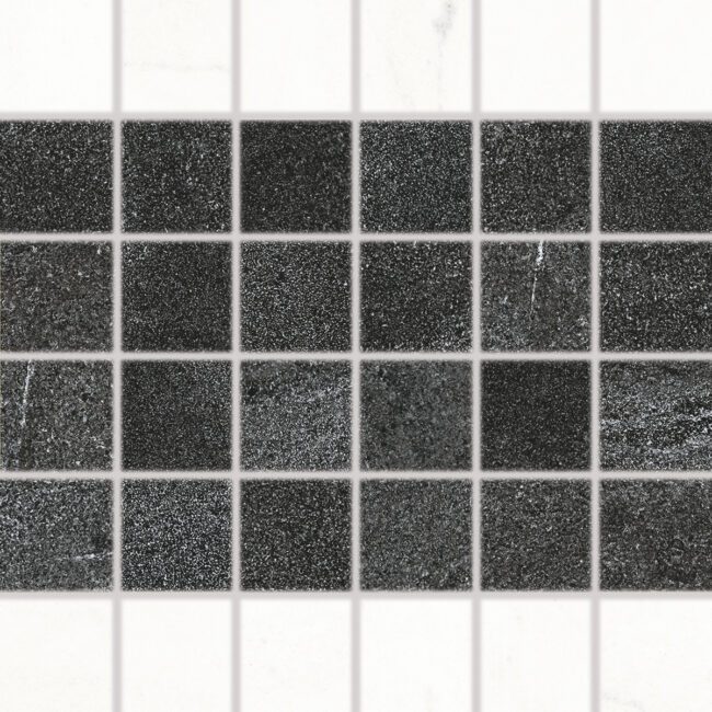 Mozaika RAKO Vein černobílá 30x30